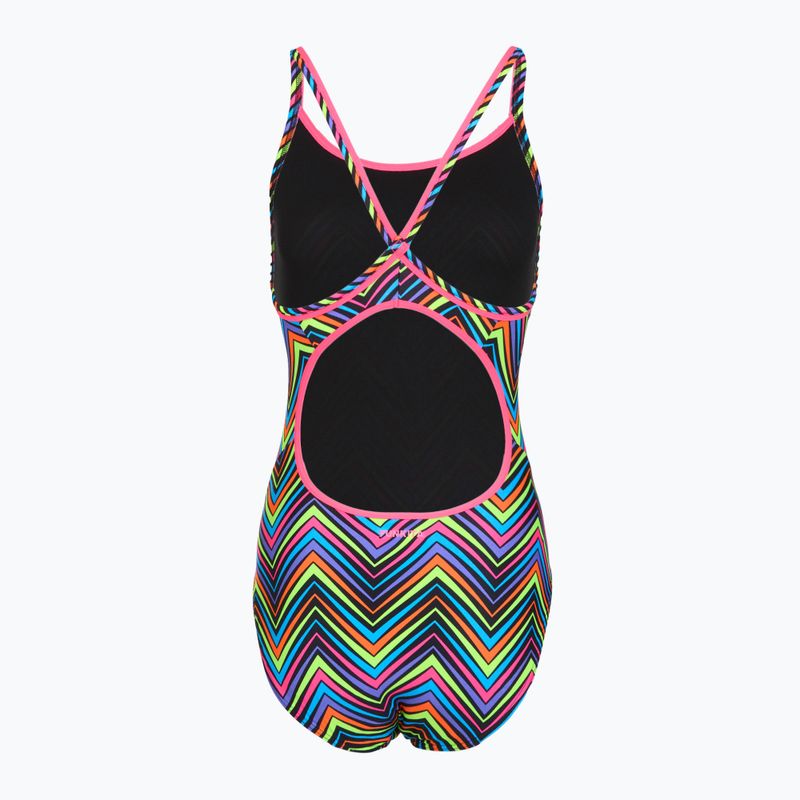 Dámske jednodielne plavky  Funkita Diamond Secure One piece up down 2