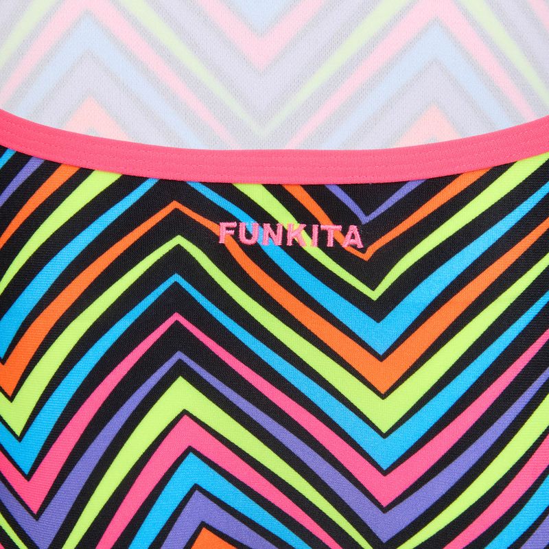 Detské jednodielne plavky Funkita Single Strap One Piece up down 3