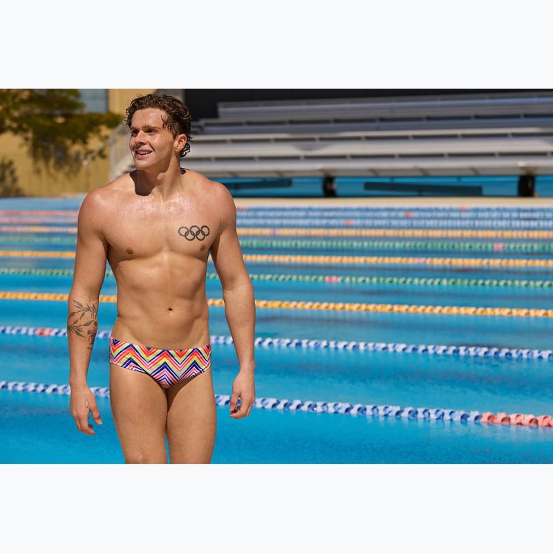 Pánske plavky Funky Trunks Classic Brief down up 6