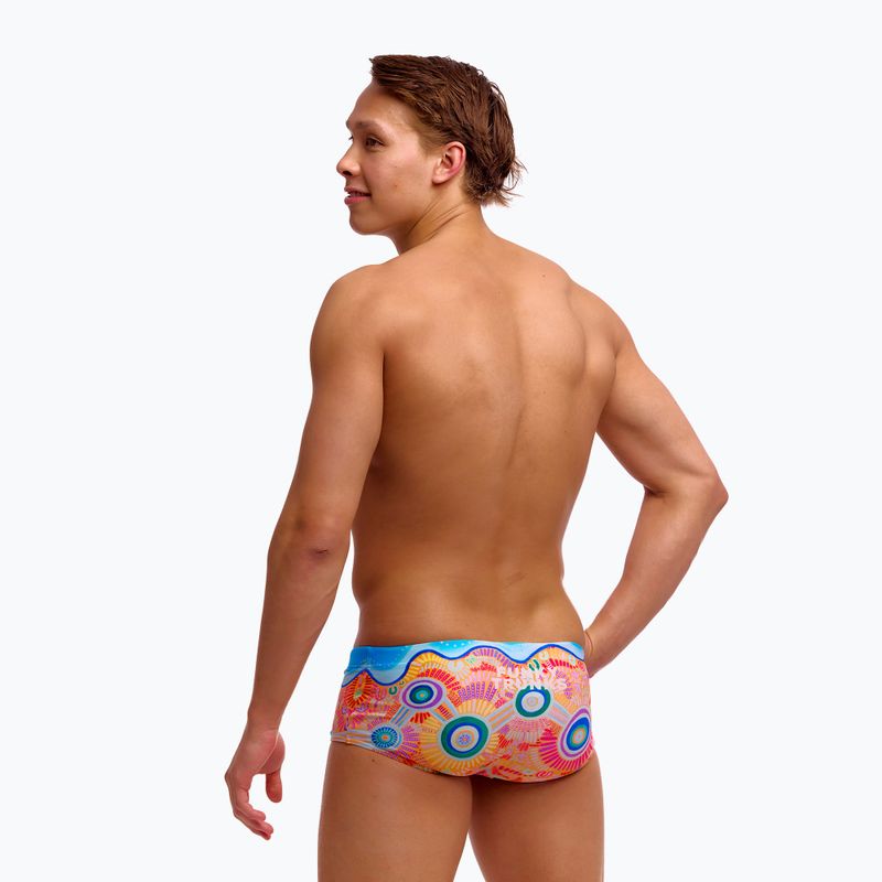 Pánske plavecké boxerky Funky Trunks Sidewinder Trunks kulin colour 5