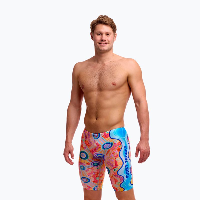 Pánske plavky jammery Funky Trunks Fast Training Jammer kulin colour 2