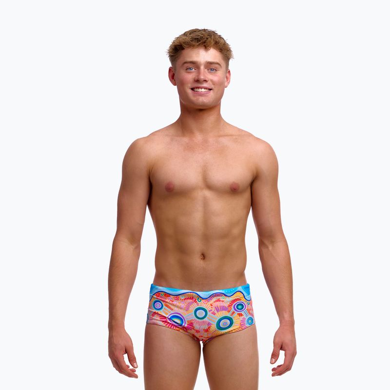 Detské plavecké boxerky Funky Trunks Sidewinder Trunks kulin colour 2