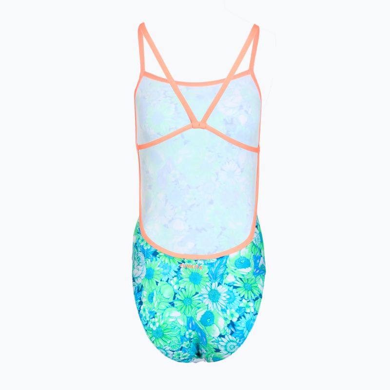 Dámske jednodielne plavky Funkita Single Strength One piece green green grss 2
