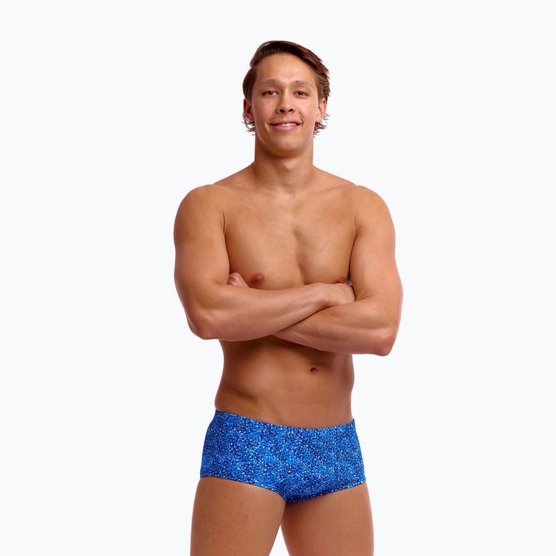 Pánske plavecké boxerky Funky Trunks Classic Trunks pebble beach 3