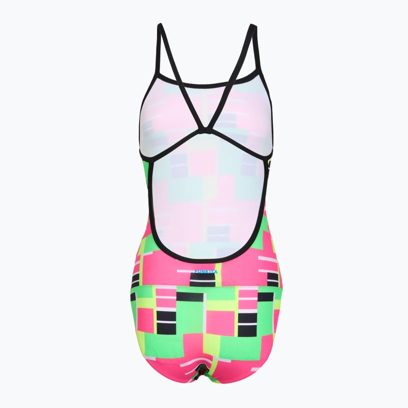 Dámske jednodielne plavky Funkita Single Strap One piece blocked again 2