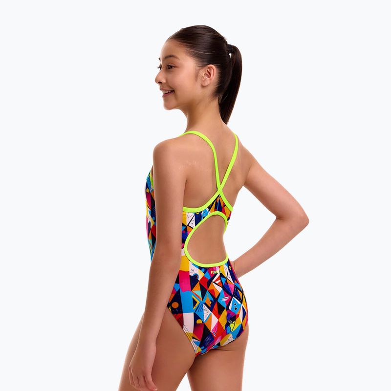 Detské jednodielne plavky  Funkita Diamond Back One pieces broken box 2