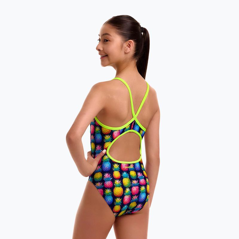 Detské jednodielne plavky  Funkita Diamond Back One pieces pine gap 2