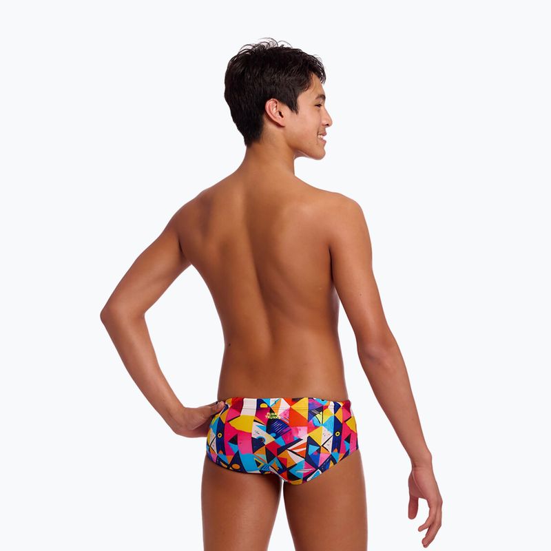 Detské plavecké boxerky Funky Trunks Sidewinder Trunks broken blox 2