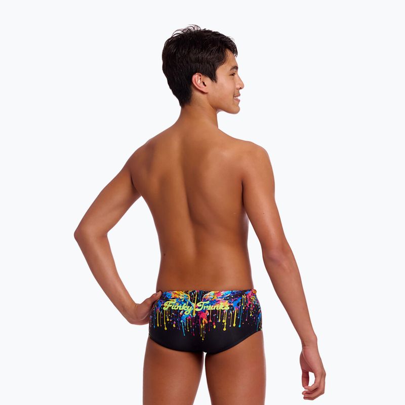 Detské plavecké boxerky Funky Trunks Sidewinder Trunks killer cupid 2