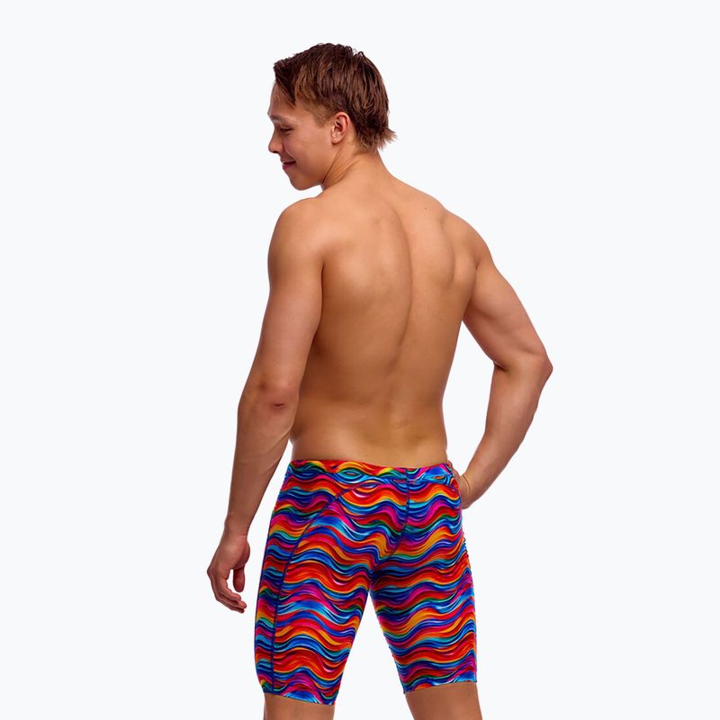 Pánske plavky jammery Funky Trunks Training plastic fantastic 2