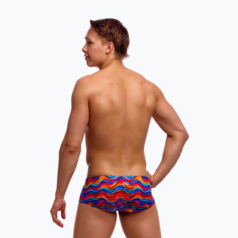 Pánske plavecké boxerky Funky Trunks Sidewinder Trunks plastic fantastic 2