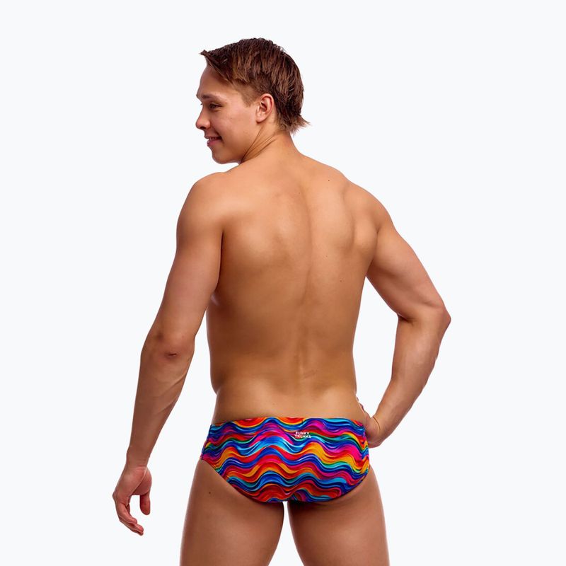 Pánske plavecké slipy Funky Trunks Classic Brief plastic fantastic 2