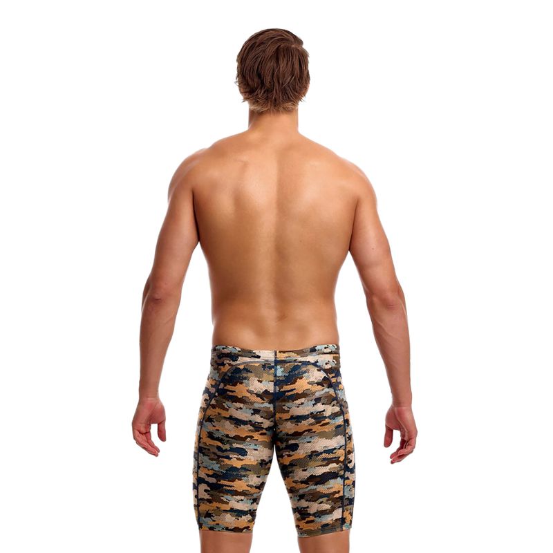 Pánske plavky jammery Funky Trunks Training Jammers bilko baby 3