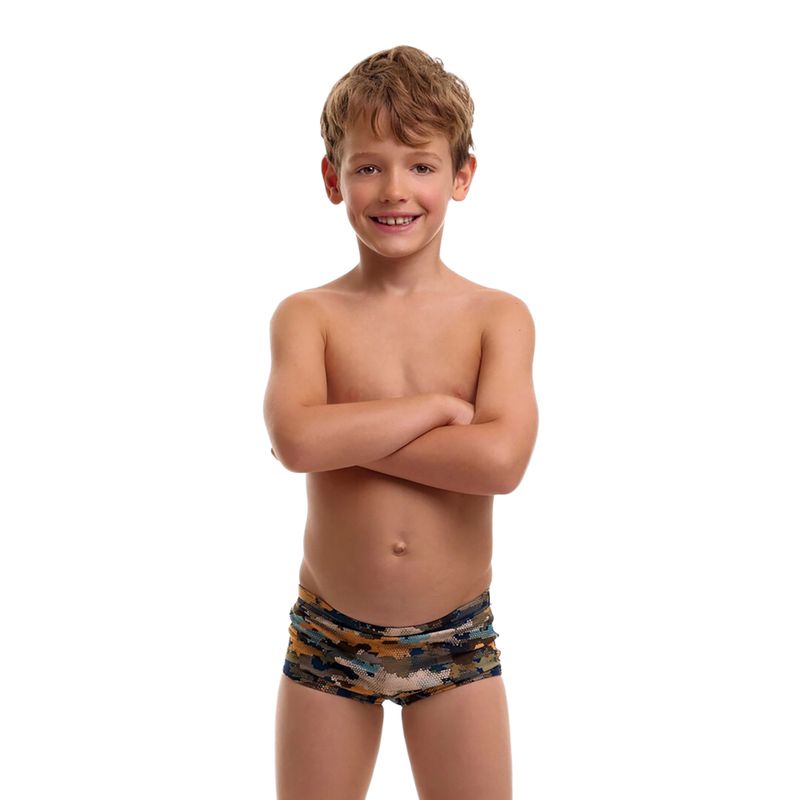 Chlapčenské plavecké boxerky Funky Trunks Printed Trunks bilko baby 2