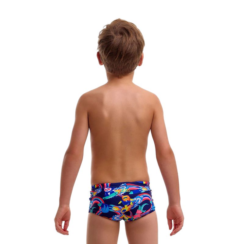 Chlapčenské plavecké boxerky Funky Trunks Printed Trunks blast buddies 3