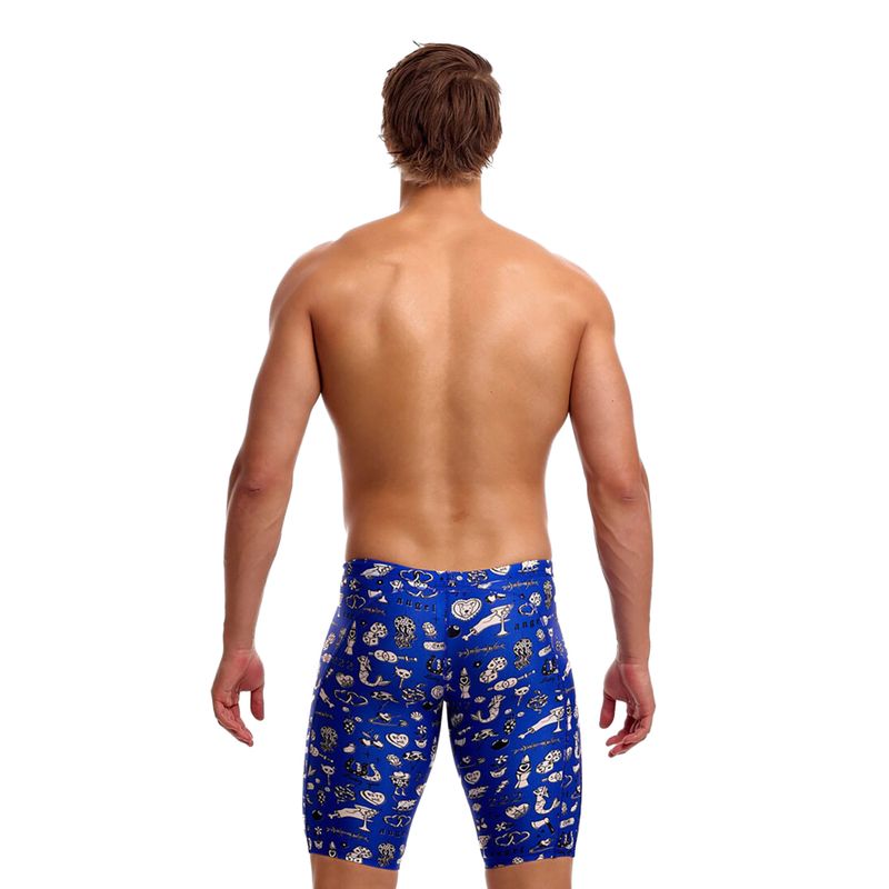 Pánske plavky jammery Funky Trunks Training Jammers scratchy 2