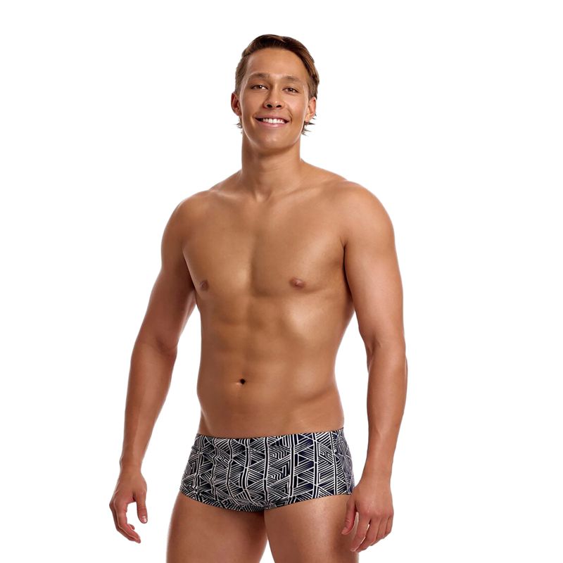 Pánske plavecké boxerky Funky Trunks Sidewinder Trunks stickler 2