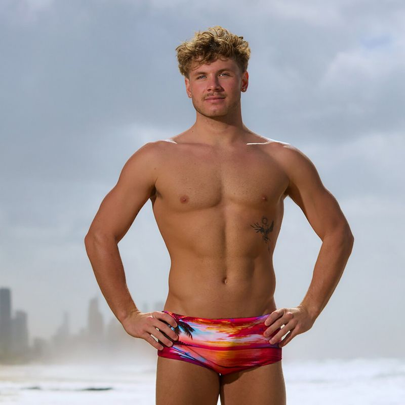 Pánske plavecké boxerky Funky Trunks Sidewinder Trunks touch of paradise 4