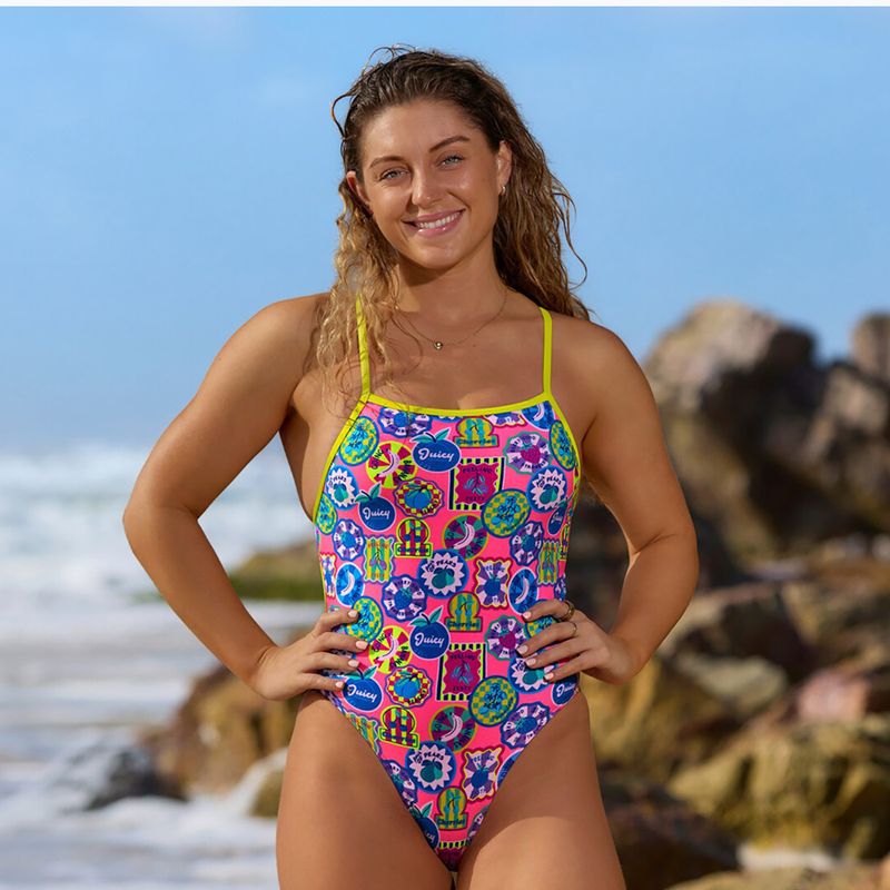 Dámske jednodielne plavky Funkita Tie Me Tight One Piece zesty besty 4