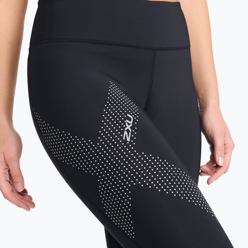 Dámske tréningové legíny 2XU Motion Mid-Rise Compression 7/8 black WA3516B 6