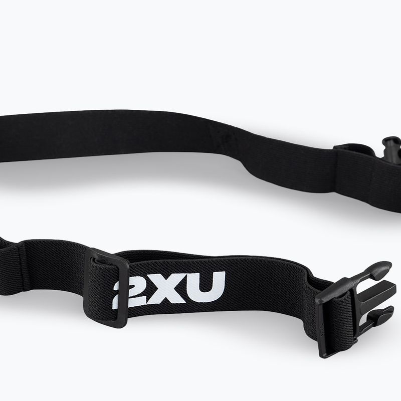 Pás na štartovné číslo 2XU Nutrition Race Belt black 3
