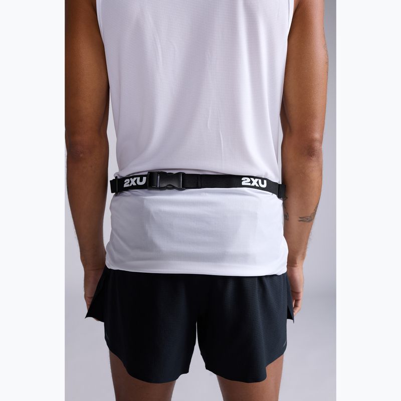 Pás na štartovné číslo 2XU Nutrition Race Belt black 6