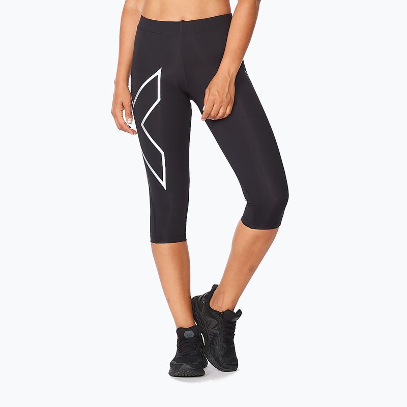 Dámske tréningové legíny 2XU Core Compression 3/4 black WA4175B