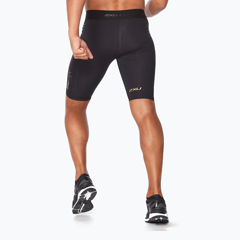 Pánske tréningové šortky 2XU Force Compression black MA5366B 3
