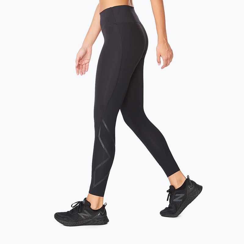 Dámske tréningové legíny 2XU Force Mid-Rise Compression black WA5367B 7