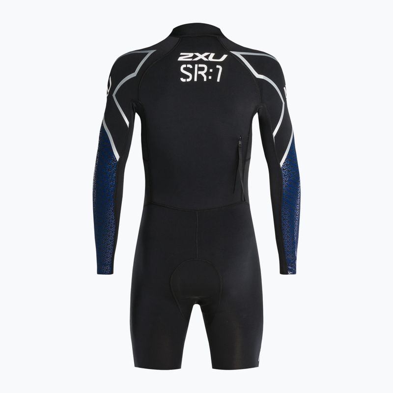 Pánska plavecká pena 2XU Swimrun 1 3/2/1,5 mm čierna MW5479C 3