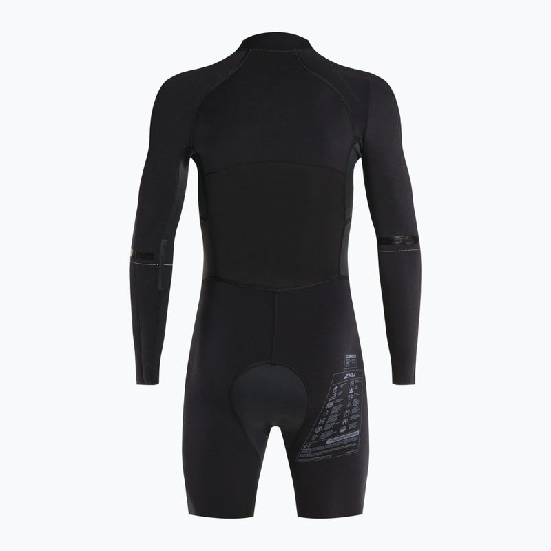 Pánska plavecká pena 2XU Swimrun 1 3/2/1,5 mm čierna MW5479C 5