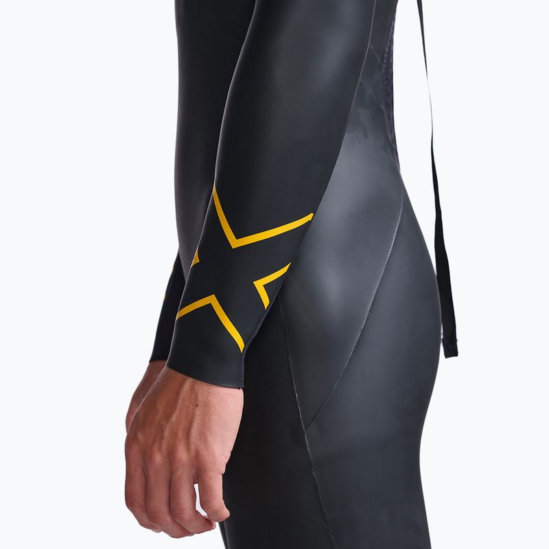 Pánska triatlonová kombinéza 2XU Propel:1 black/ambition MW4991C 7