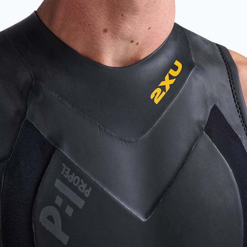Pánska triatlonová kombinéza 2XU Propel:1 black/ambition MW4992C 3