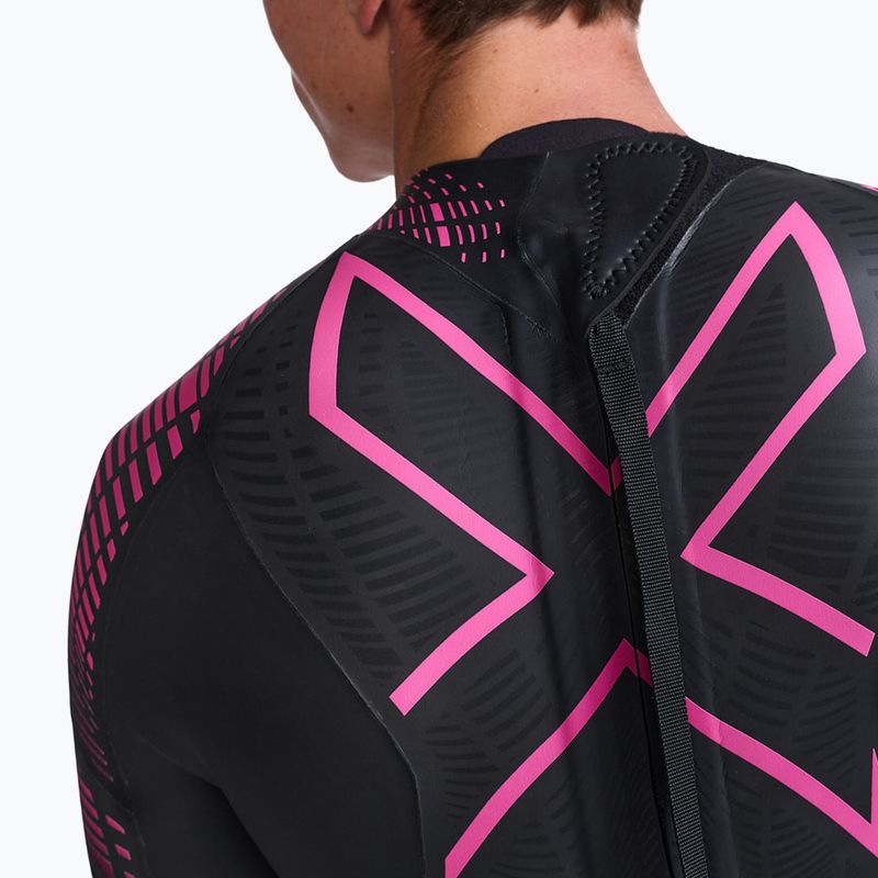 Pánsky triatlonový neoprén 2XU Propel PRO 3 mm black/punk pink 10