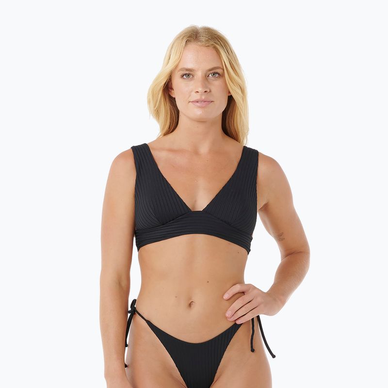 Vrchný diel dámskych plaviek Rip Curl Premium Surf D-Dd Deep V black