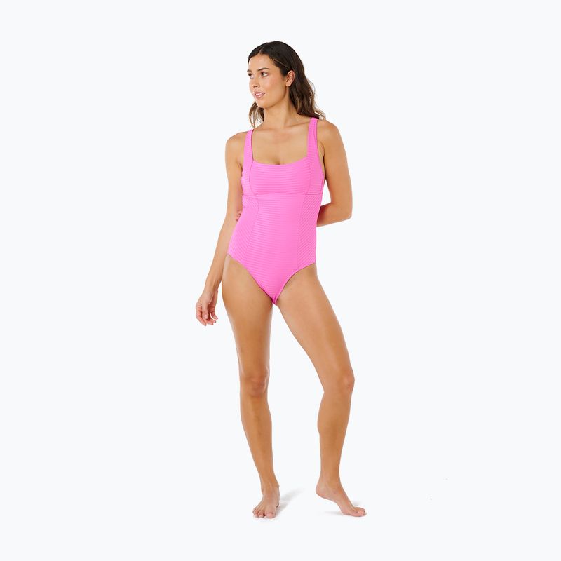Dámske jednodielne plavky Rip Curl Premium Surf D-Dd super pink 2
