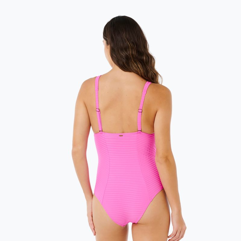 Dámske jednodielne plavky Rip Curl Premium Surf D-Dd super pink 3