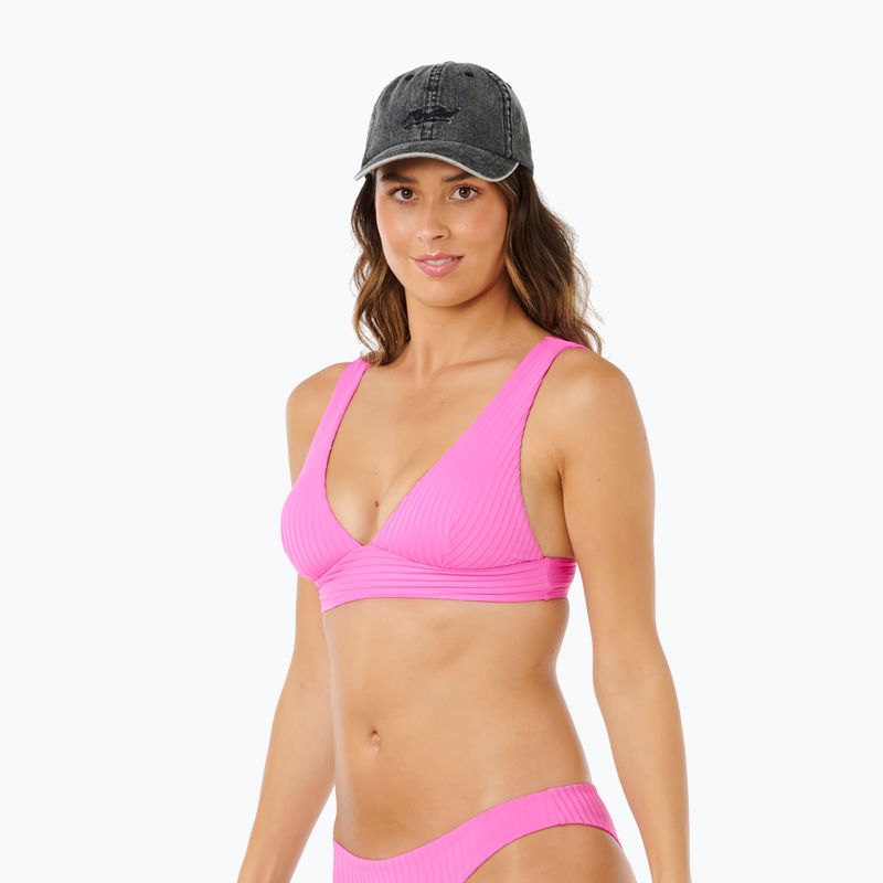 Dámske dvojdielne plavky Rip Curl Premium Surf D-Dd Deep V super pink 4