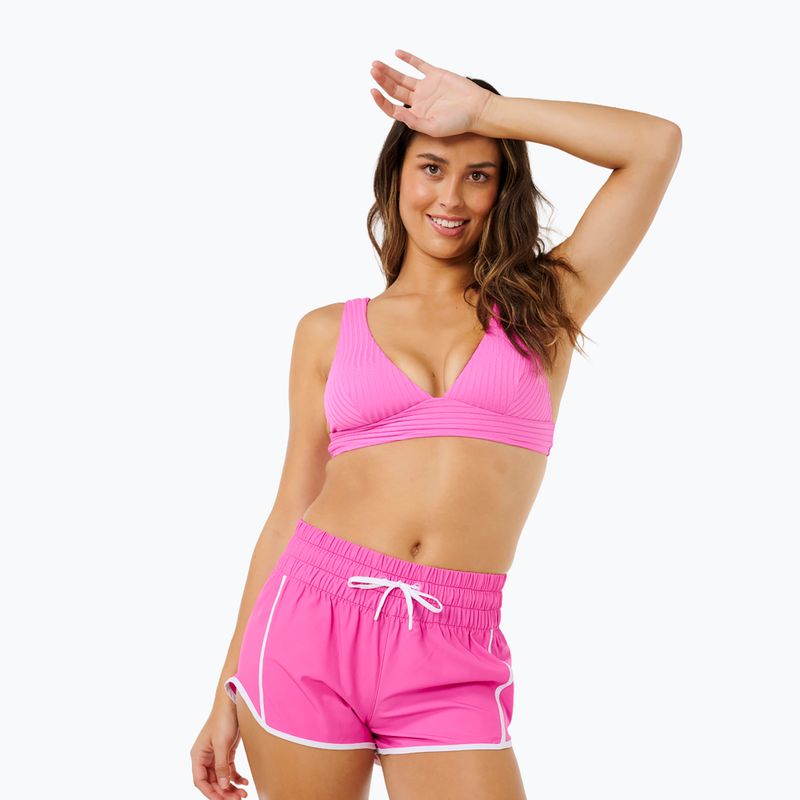 Dámske plavkové šortky Rip Curl High Waist Retro Volley 3" super pink 5