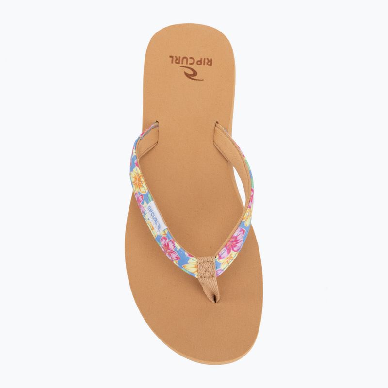 Dámske žabky Rip Curl Freedom Bloom Open Toe cornflower blue 5