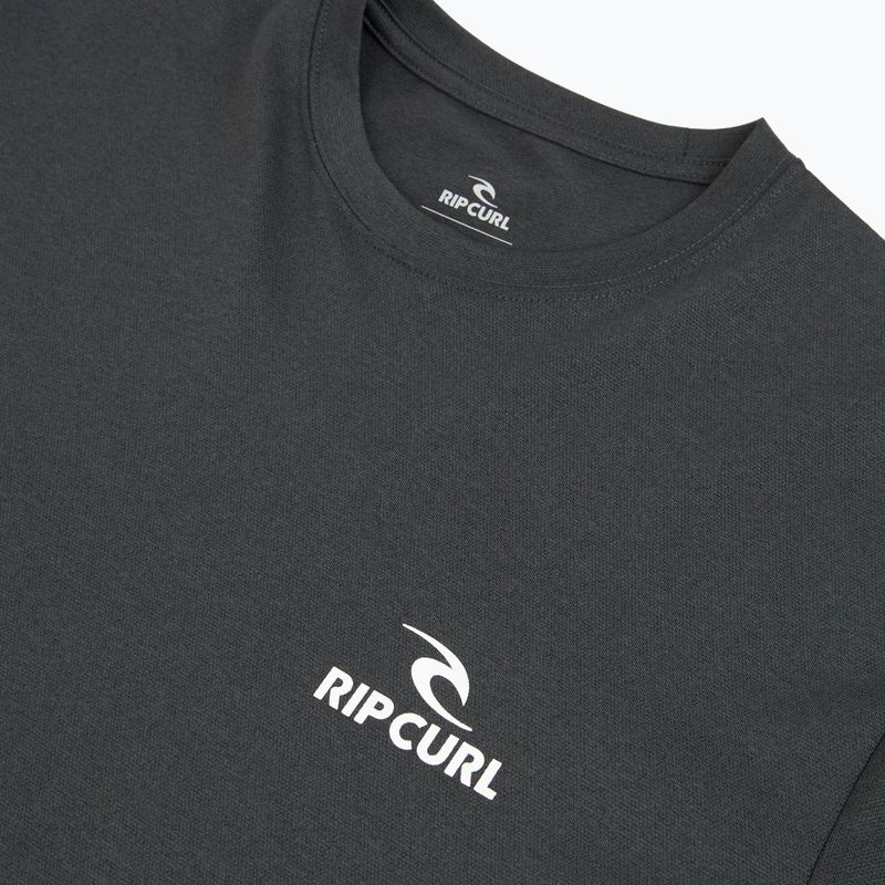 Pánske plavecké tričko Rip Curl Stack Upf black marle 3