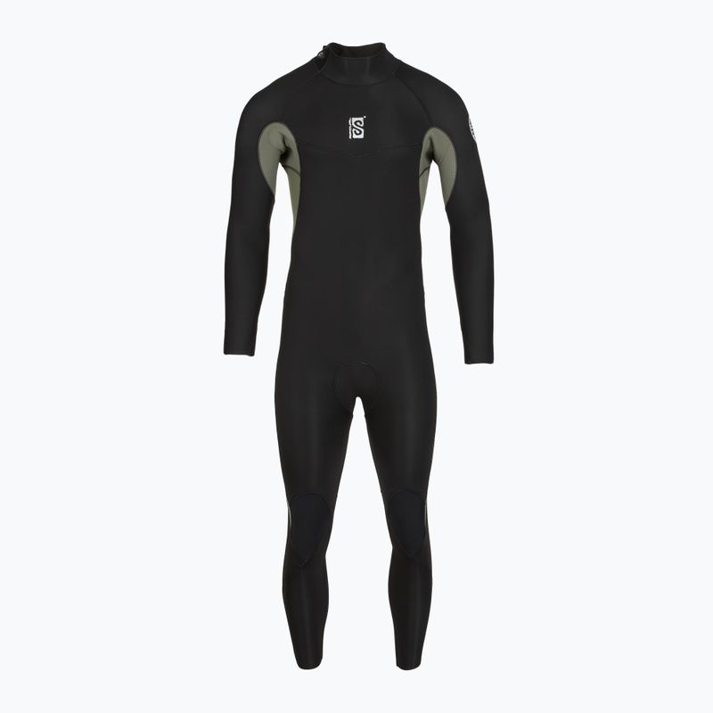 Pánsky plavecký neoprén Rip Curl Dawn Patrol 4/3mm Back Zip deep cactus 2