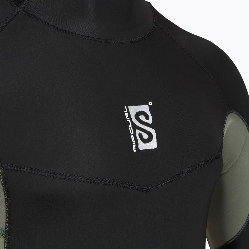 Pánsky plavecký neoprén Rip Curl Dawn Patrol 4/3mm Back Zip deep cactus 4