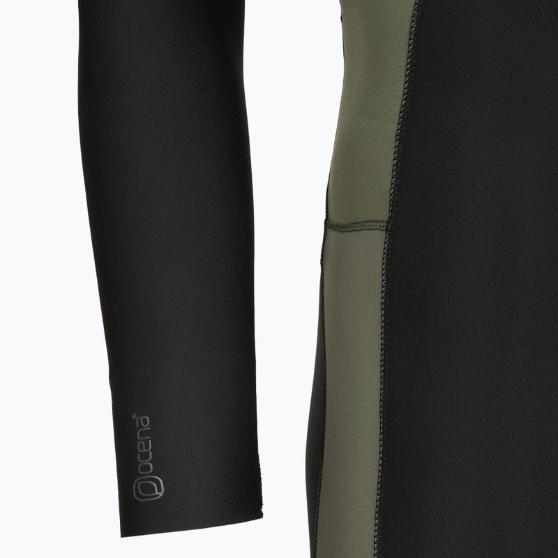 Pánsky plavecký neoprén Rip Curl Dawn Patrol 4/3mm Back Zip deep cactus 5