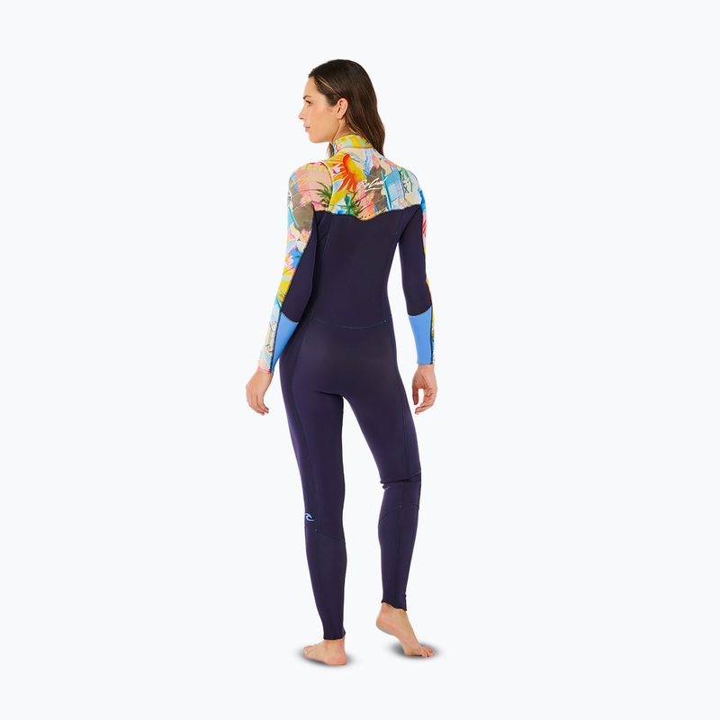 Dámsky plavecký neoprén Rip Curl Dawn Patrol Pro 3/2 mm Chest Zip multicolor 2