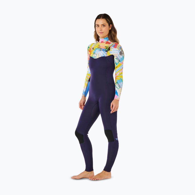 Dámsky plavecký neoprén Rip Curl Dawn Patrol Pro 3/2 mm Chest Zip multicolor 3