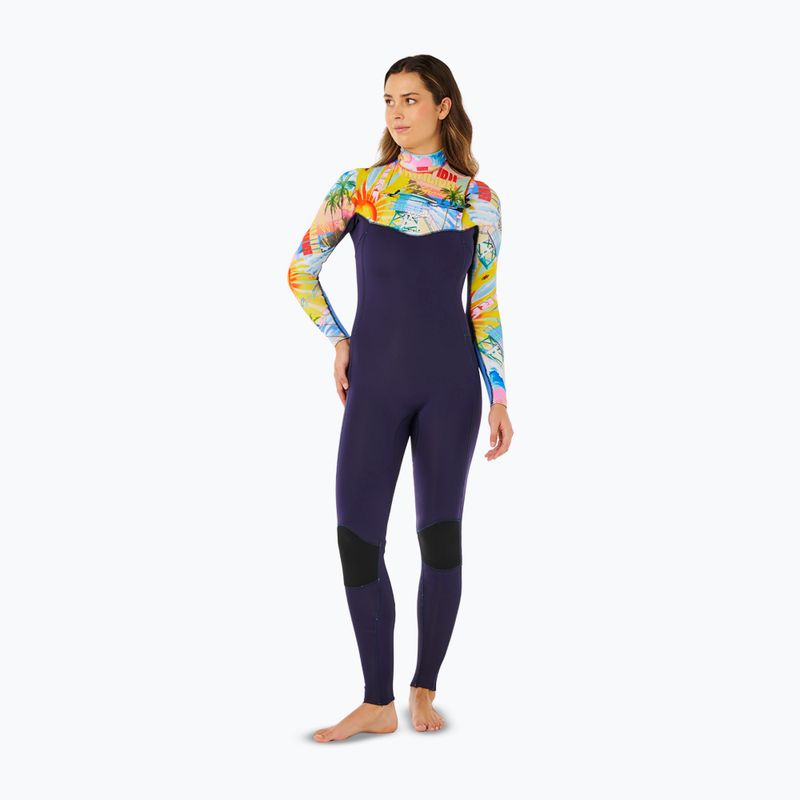 Dámsky plavecký neoprén Rip Curl Dawn Patrol Pro 3/2 mm Chest Zip multicolor 4
