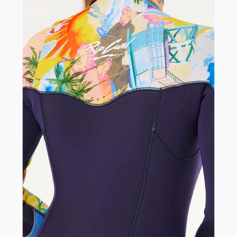 Dámsky plavecký neoprén Rip Curl Dawn Patrol Pro 3/2 mm Chest Zip multicolor 6