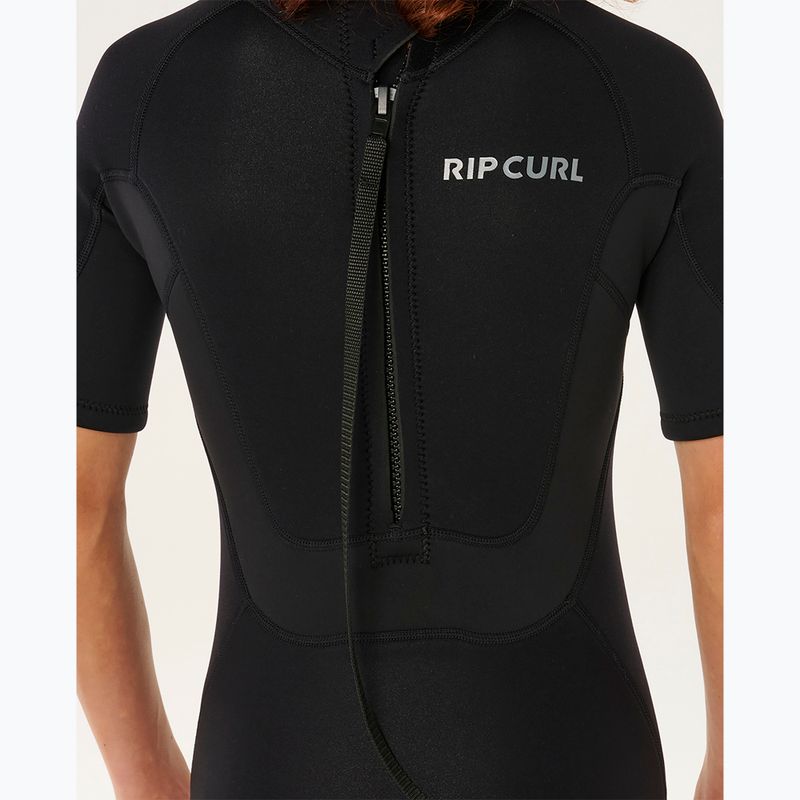 Detský plavecký neoprén Rip Curl Trad 2/2mm Back Zip Springsuit black 6