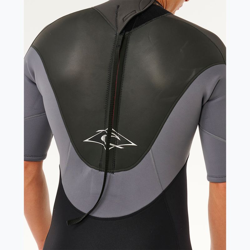 Pánsky plavecký neoprén Rip Curl Omega 2/2 mm Back Zip Springsuit grey 4